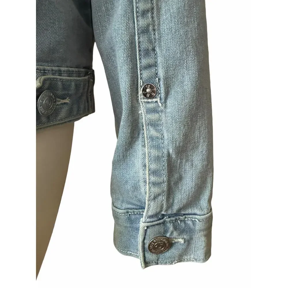 True Religion Jimmy SN Jacket Light Showers Blue Medium